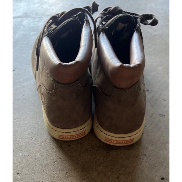 Vintage Timberland PRO428 A6701 Boots Men\'s Brown Leather Lace Steel Toe Sz 7 M main image 12